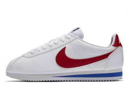 Nike Cortez de piel Blancas