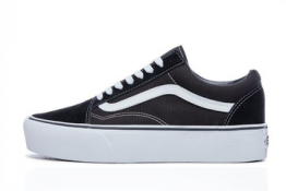 Vans Old Skool Negras Plataforma